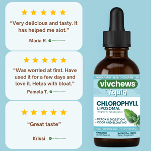 chlorophyll - internal deodorant liposomal liquid drops