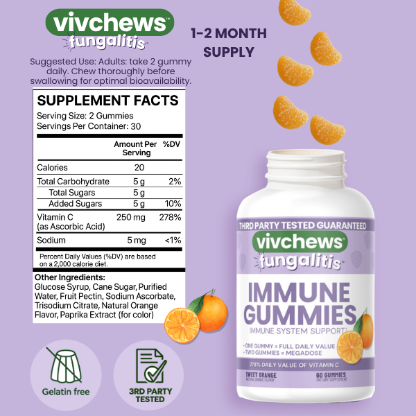 immune support gummies - fungalitis™