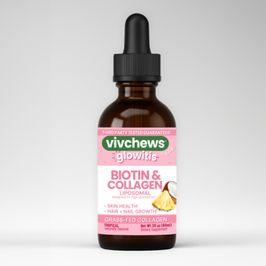biotin + collagen liposomal liquid drops - glowitis™