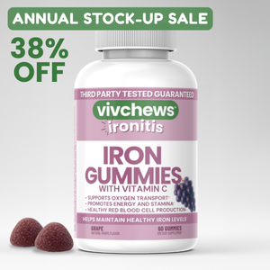 iron + vitamin c gummies - ironitis™