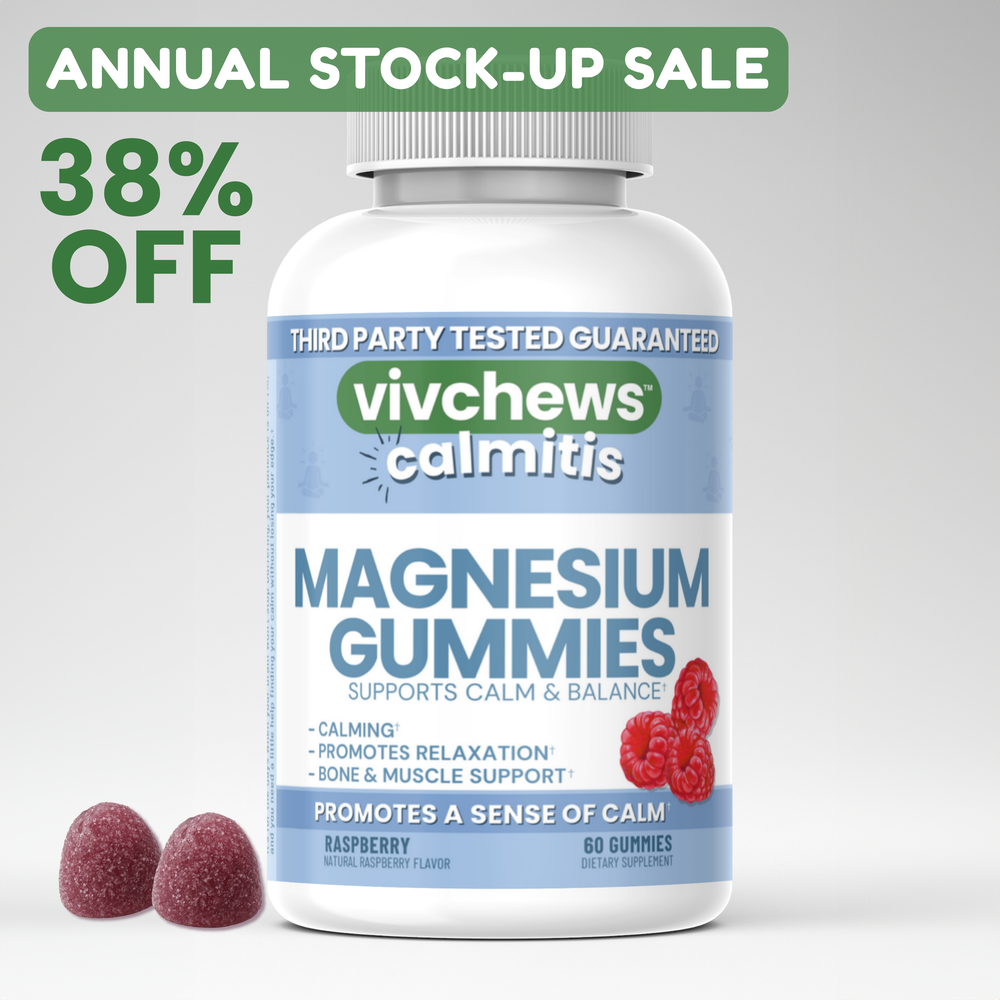 daily magnesium support gummies - calmitis™
