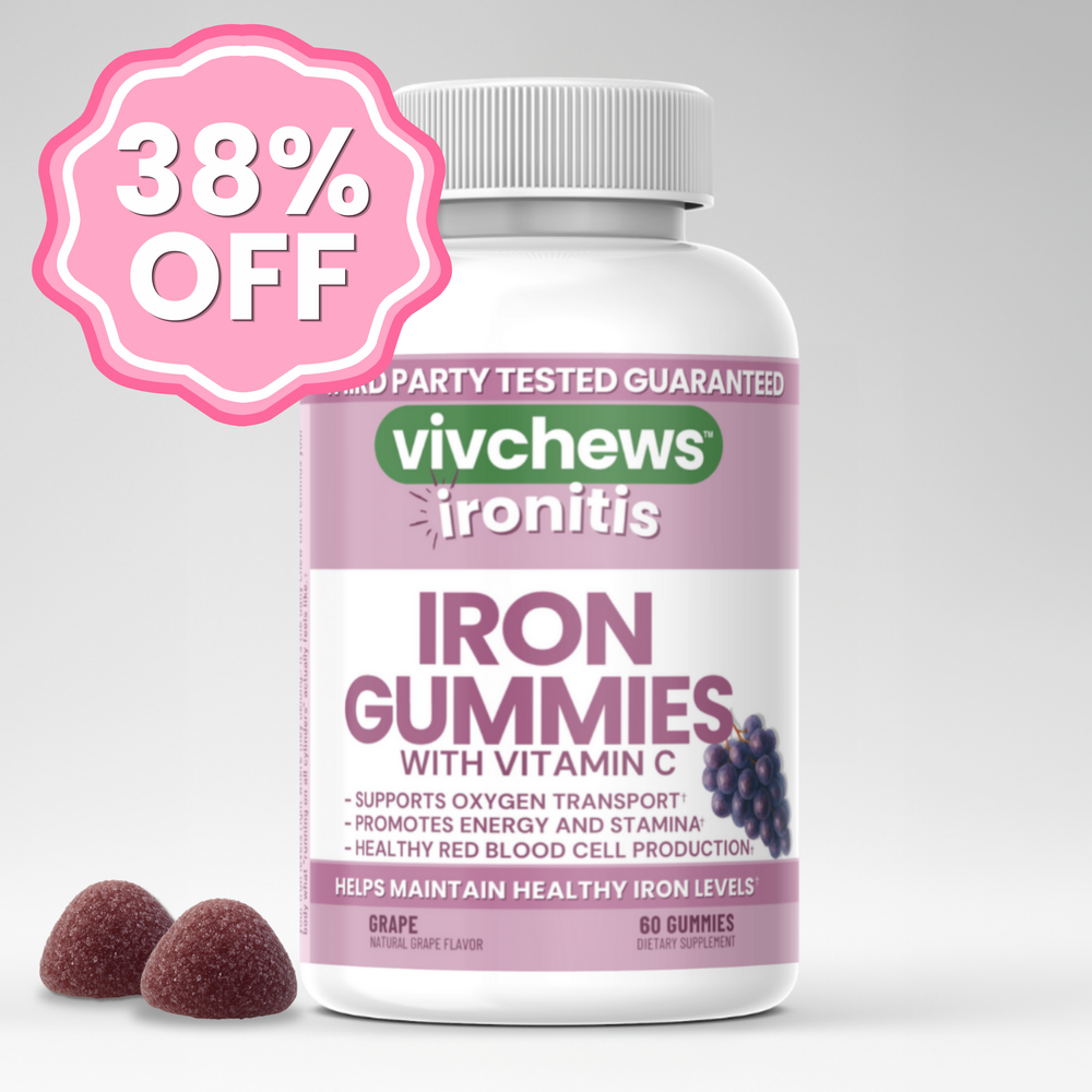 iron + vitamin c gummies - ironitis™