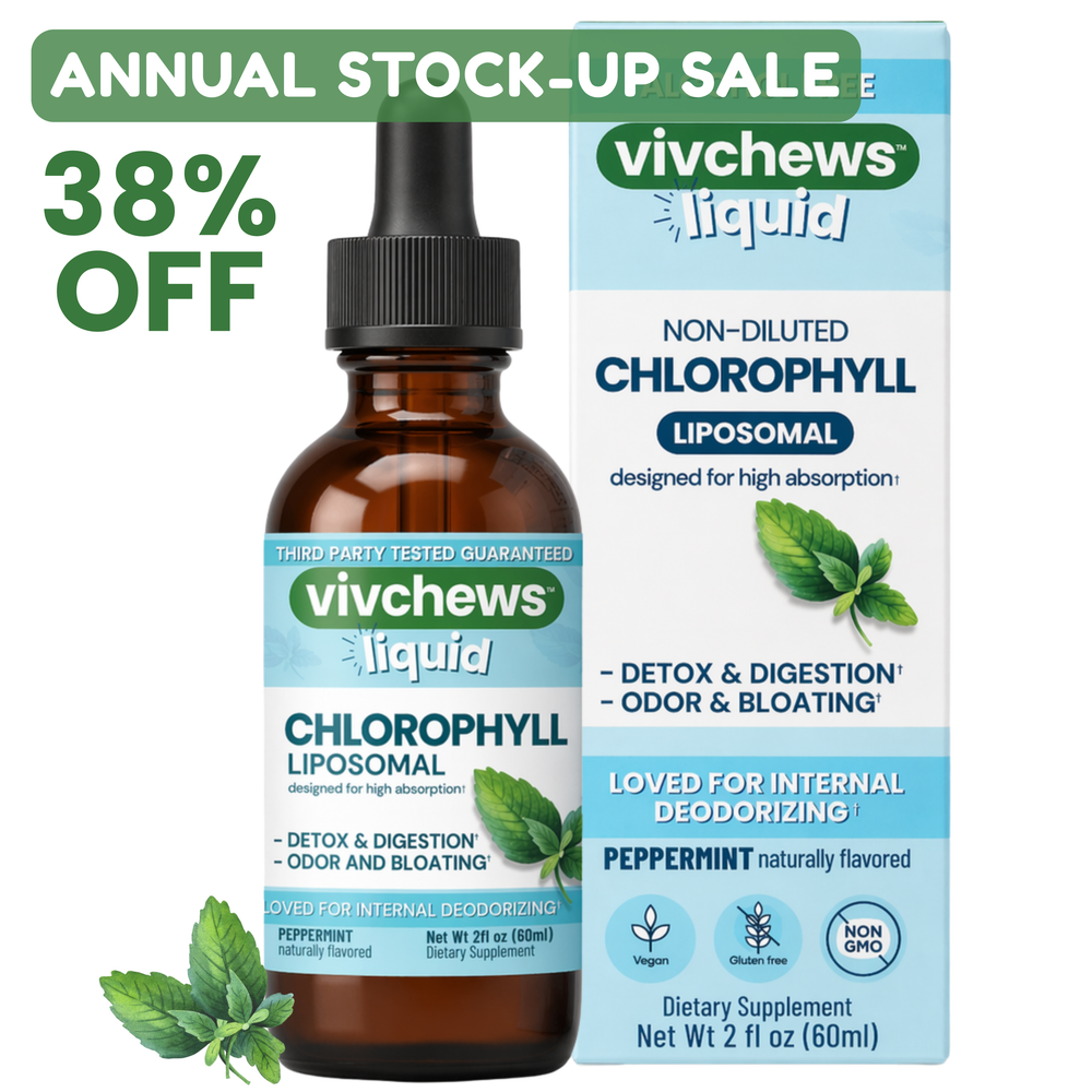 chlorophyll - internal deodorant liposomal liquid drops