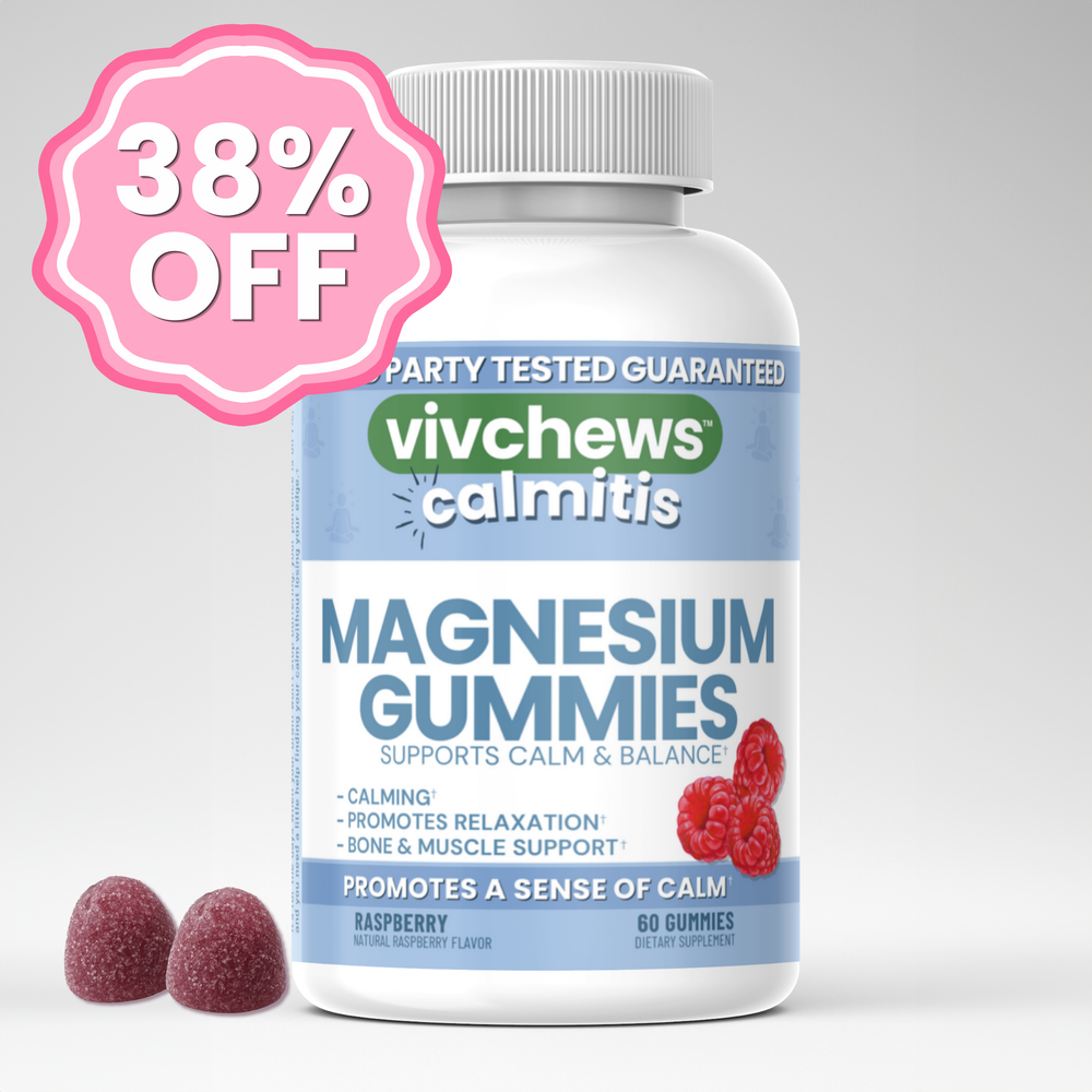 daily magnesium support gummies - calmitis™