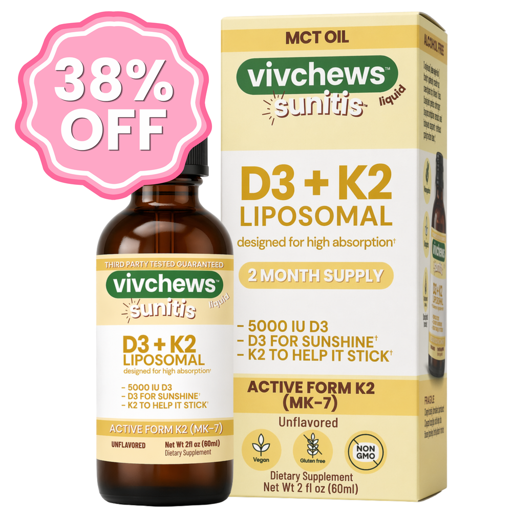 vitamin D3 + K2  liposomal liquid drops sunitis™