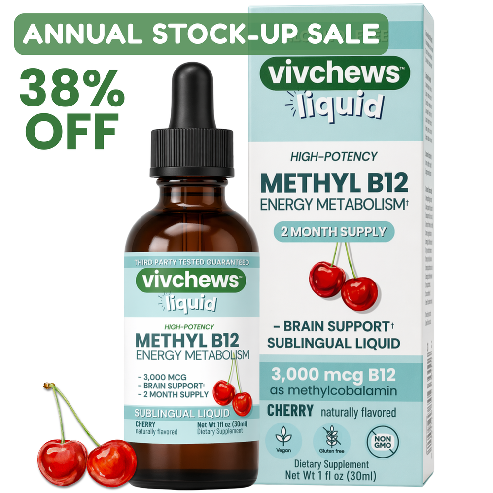 methyl b12 - energy support liquid drops