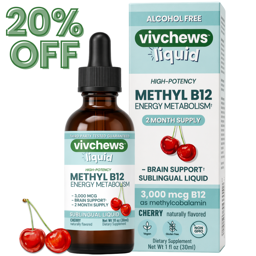 methyl b12 - energy support liquid drops