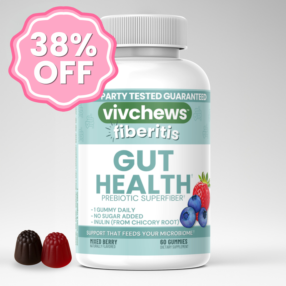 daily fiber support gummies - fiberitis™