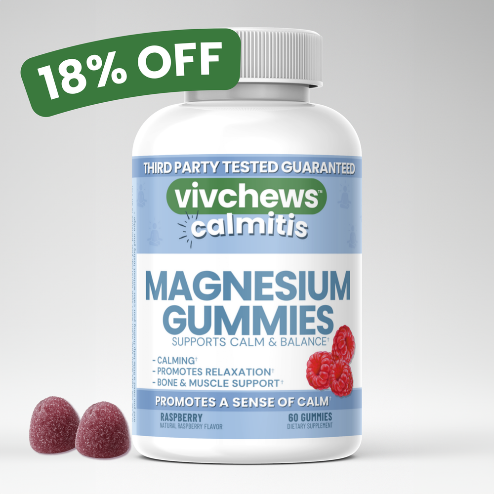 daily magnesium support gummies - calmitis™