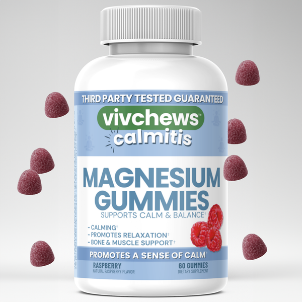 daily magnesium support gummies - calmitis™