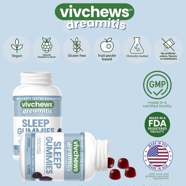 sleep support gummies - dreamitis®