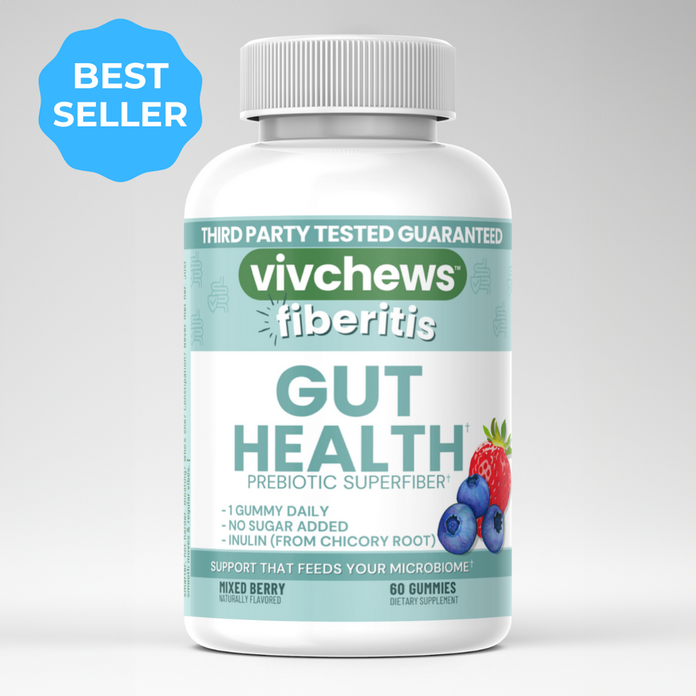 daily fiber support gummies - fiberitis™