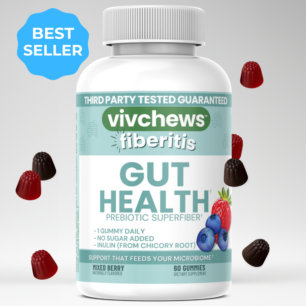 daily fiber support gummies - fiberitis™