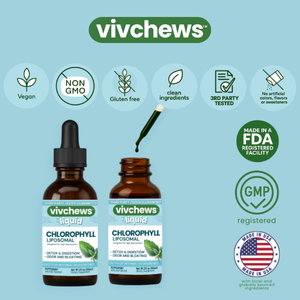 chlorophyll - internal deodorant liposomal liquid drops