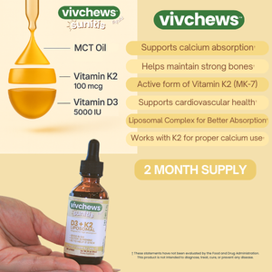 vitamin D3 + K2  liposomal liquid drops sunitis™