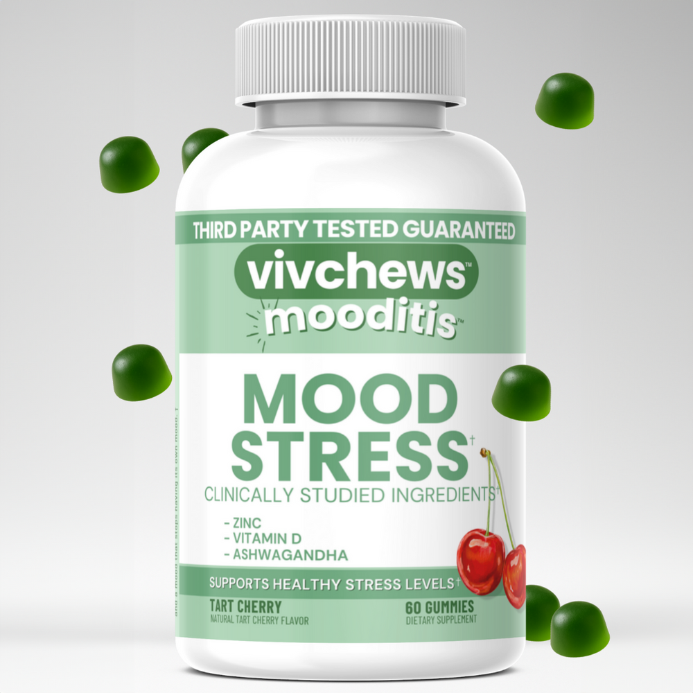 mood + stress support gummies - mooditis™