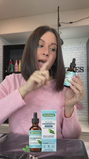 chlorophyll - internal deodorant liposomal liquid drops