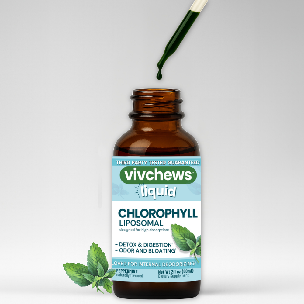 chlorophyll - internal deodorant liposomal liquid drops