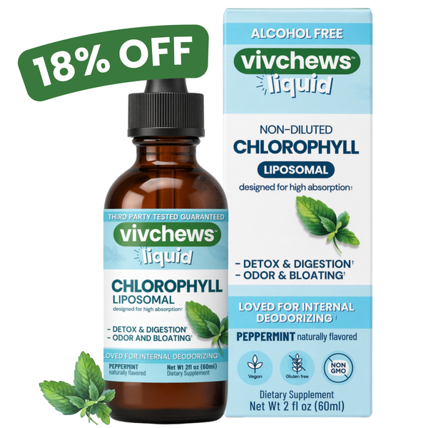 chlorophyll - internal deodorant liposomal liquid drops