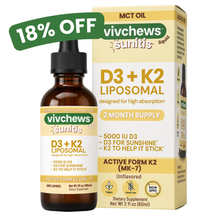 vitamin D3 + K2  liposomal liquid drops sunitis™