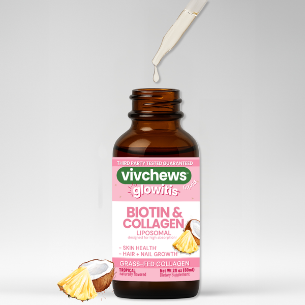 biotin + collagen liposomal liquid drops - glowitis™