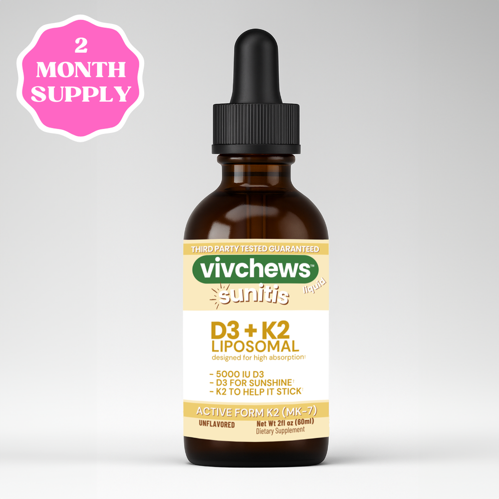 vitamin D3 + K2  liposomal liquid drops sunitis™