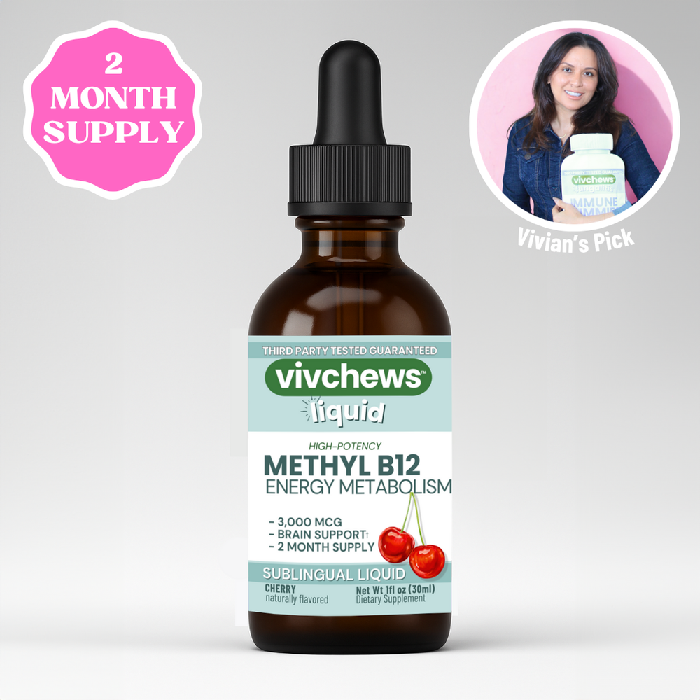 methyl b12 - energy support liquid drops