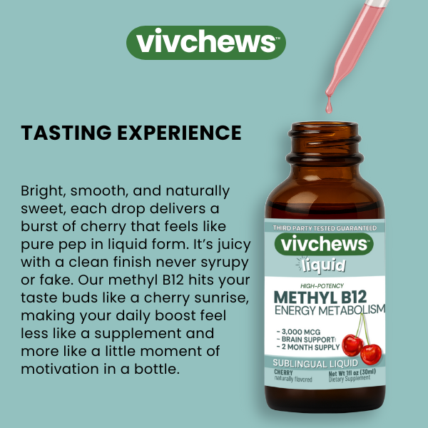 methyl b12 - energy support liquid drops