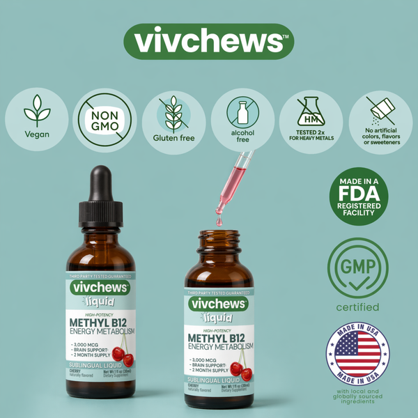 methyl b12 - energy support liquid drops | vivchews methyl b12 - energy support liquid drops | vivchews