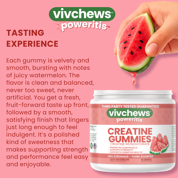 creatine monohydrate gummies - poweritis™