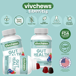 daily fiber support gummies - fiberitis™