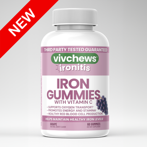 iron + vitamin c gummies - ironitis™