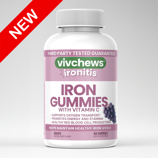 iron + vitamin c gummies - ironitis™
