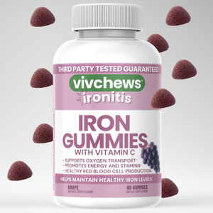 iron + vitamin c gummies - ironitis™