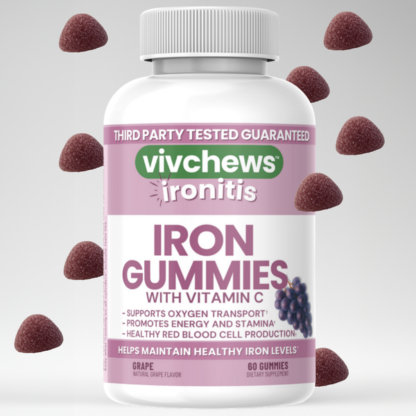 iron + vitamin c gummies - ironitis™