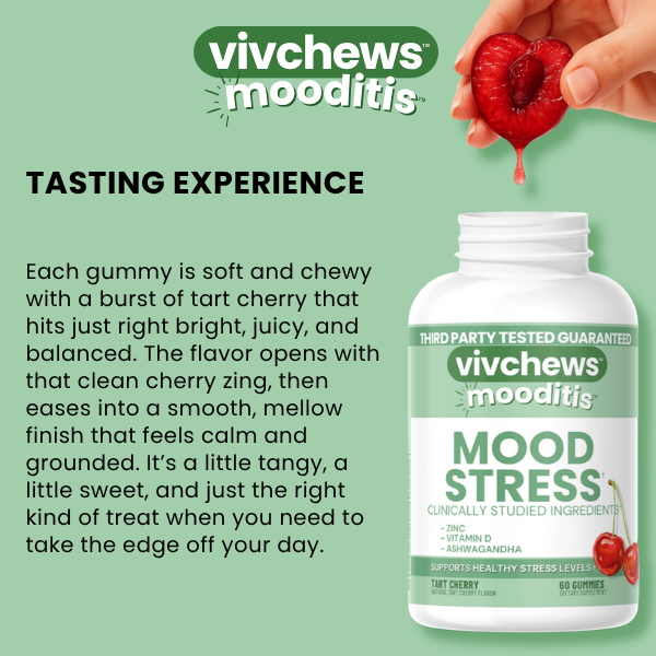 mood + stress support gummies - mooditis™