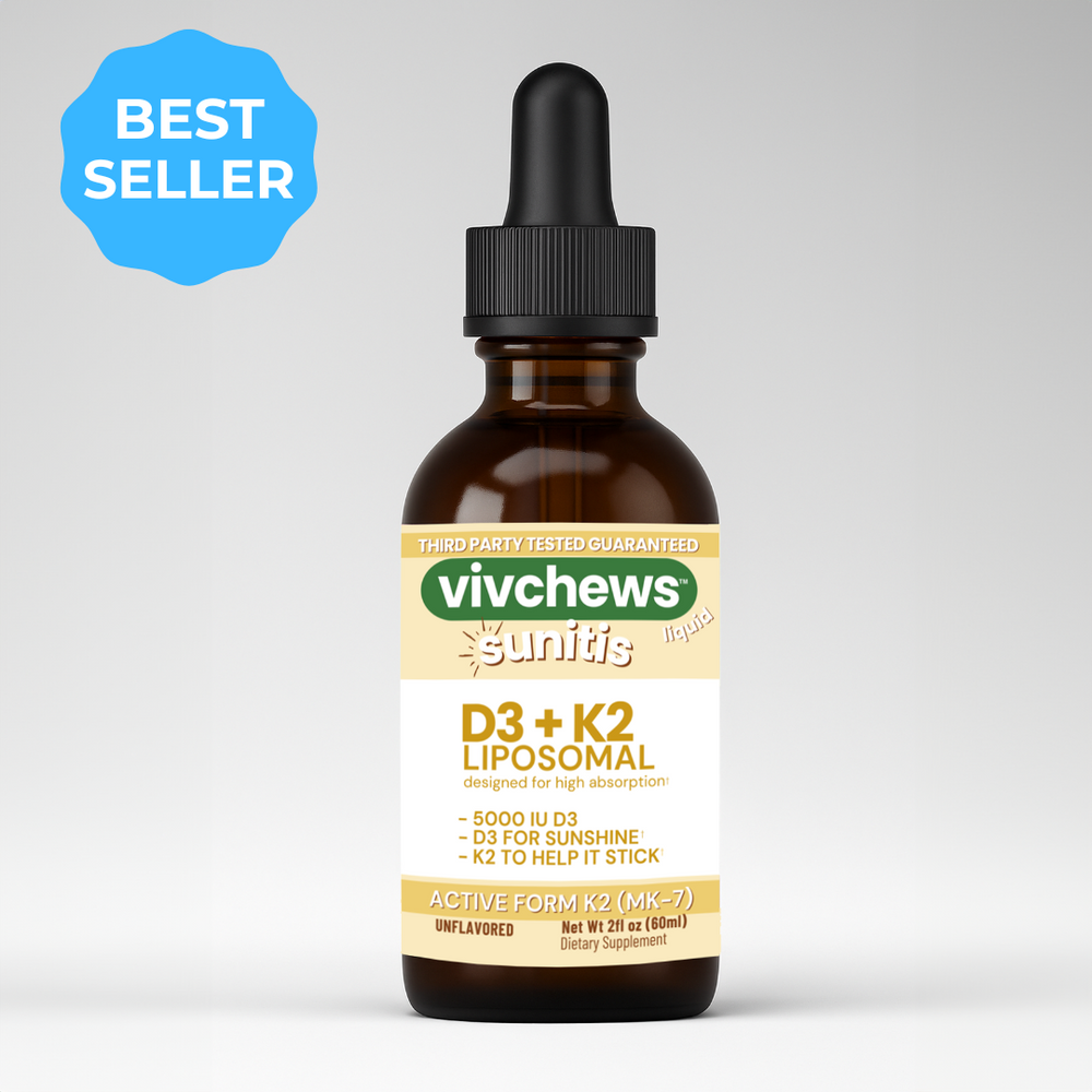 vitamin D3 + K2  liposomal liquid drops sunitis™