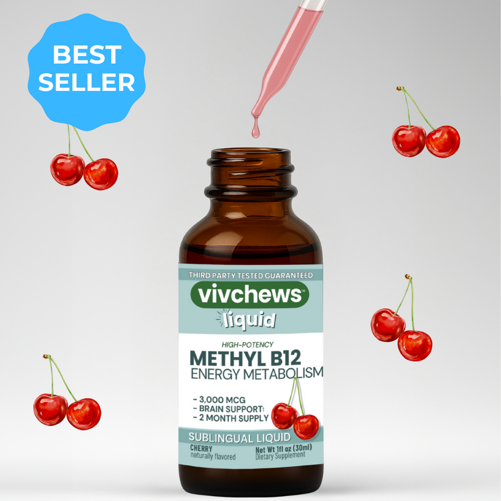 methyl b12 - energy support liquid drops