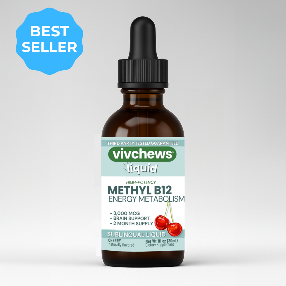 methyl b12 - energy support liquid drops